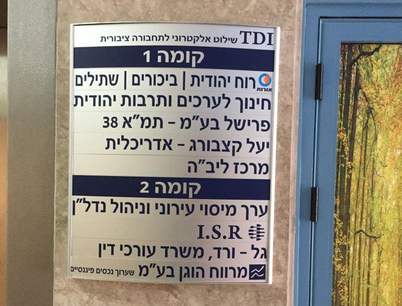השלט - שלטי הכוונה מודולרים
